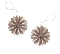 Cooee Design Décoration de Noël Paper Flowers Sand