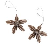 Cooee Design Décoration de Noël Paper Stars Pale pink