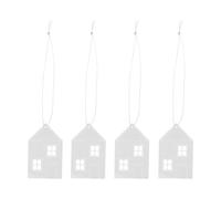 Cooee Design Décoration de Noël Town House 6 cm Acier inoxydable