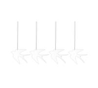 Cooee Design Décoration de Pâques Easter Deco oiseau Lot de 4 Cafe au lait