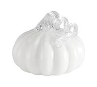 Cooee Design Décoration Pumpkin 10 cm Blanc