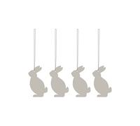 Cooee Design Easter Deco Hare Sable Décoration à suspendre pour Pâques Motif lapin