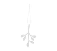 Cooee Design Mistletoe suspension de Noël. lot de 2 Acier inoxydable. 12 cm