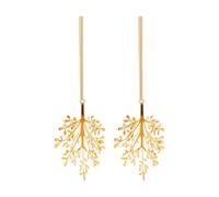 Cooee Design Mistletoe suspension de Noël. lot de 2 Laiton 20 cm