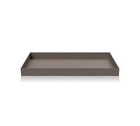 Cooee Design Plateau en Acier Inoxydable Mud L : 24,5 x 17,5 x 2 cm