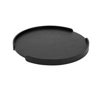 Cooee Design Plateau Woody Chêne teinté noir. Ø35 cm