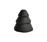 Cooee Design Snowy Sapin de Noël en céramique Noir 10 cm