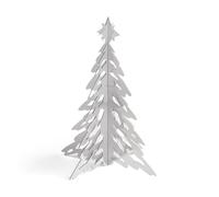Cooee Design Sapin décoratif Pinetree 20 cm Acier inoxydable