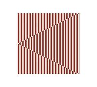 Cooee Design Serviette Broken Lines 33x33 cm 20-pack Berry-white