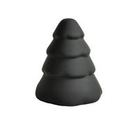 Cooee Design Snowy Sapin de Noël en céramique Noir 15 cm