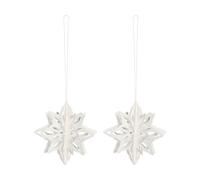 Cooee Design Suspension décorative en forme d'étoile Paper Nova lot de 2 Naturel