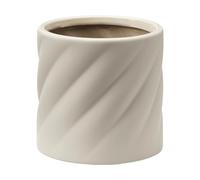 Cooee Design Twist pot de fleurs Sable. taille S Ø12 cm