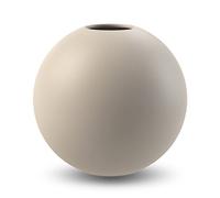 Cooee Design Vase Boule en céramique, Coloris Sable, 20 cm