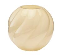 Cooee Design Vase boule Twist 12 cm Butter yellow