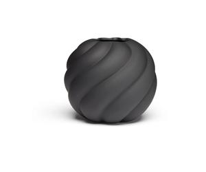 Cooee Design Vase boule Twist 12 cm Noir