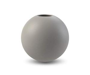 Cooee Design Vase sphérique, Gris, 10 cm