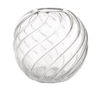 Cooee Design Vase Twist Ball Ø20x19 cm Clair