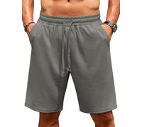 COOFANDY Short Homme Pantalons de Sport Taille Elastique Bermuda Jogging Homme Cuissard Running Short Trail Vert Armée XL