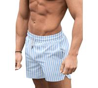 COOFANDY Swim Briefs Style de Coffre Homme | Short de bain deux poches zippées avec cordon de serrage pour les vacances à la plage, les fêtes, les croisières et le
