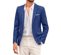 Coofandy Veste de sport décontractée pour homme, légère, à bouton unique
