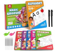 Coogam Coffret de 6 Cahiers d'Écriture Magique pour Enfants