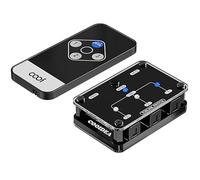 COOIDEA SPDIF Toslink Automatique Switcher Commutateur Optique Numérique 3x1 avec Télécommande sans Fil Prend en Charge 192k/24 Bits PCM2.0 DTS Dolby-AC3 Compatible avec TV/Xbox/Lecteur Blu-Ray/PS