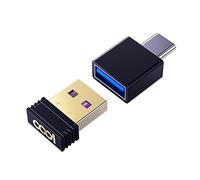 cooidea USB Mouse Jiggler indétectable avec Interrupteur Tactile on/Off, 3 Modes et Adaptateur USB C. Simulateur de Mouvement de Souris, Plug-and-Play pour Ordinateur Portable/PC/Mac