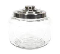 COOK CONCEPT Bocal à biscuits avec couvercle en métal Coffee 3 litres