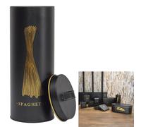 COOK CONCEPT Boîte à spaghettis en métal noir et doré