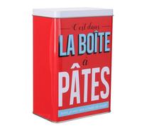 COOK CONCEPT - BT6703 - Boite de Conservation Ma Boite à Pates Cuisine Conservation Boite Metal Contenant Tin Box