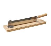 Totally Addict – Trancheuse à pain – Bois et inox – Gris G