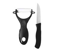 CMP Campagnolo Couteau et éplucheur Cario Céramique 16 cm Noir G