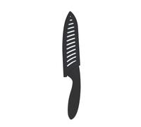 COOK CONCEPT, KD312411, Couteau en céramique 10 cm avec Manche Soft et étui de Protection, idéal pour éplucher et trancher, Facile à Nettoyer, Ergonomique et sécurisé - 10 cm, Blanc