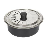 COOK CONCEPT Couvercle Adaptable Métal Casseroles 16 à 20 cm Argent