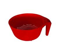 COOK CONCEPT Easy Make KU6012 Passoire avec Poignée PP Violet/Rouge/Noir/Vert 25,50 x 22 x 11 cm