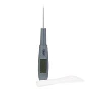 COOK CONCEPT Easy Make KU60921 Spatule Thermomètre INOX/PP/Silicone Noir/Rouge 23 x 4,50 x 2 cm - Coloris aléatoire