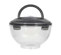 COOK CONCEPT - KA0502 Set de 3 boîtes à emporter colorées - Design Moderne et Hermétique - Adéquates pour Le Travail ou Les Pique-Niques - Capacité 5,8L - Couleur Bleu