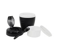 COOK CONCEPT - KA1463 Panier Repas Chaud/Froid avec Cuillère Plastique - Étanche - Pour Aliments en Plein Air - Poignée Intégrée - Dimensions 14 x 14 x 17,3 cm - Couleur Aléatoire