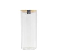 COOK CONCEPT - Ka4372 - Bocal en Verre et Bambou 1.6 L Cuisine Conservation Bocal