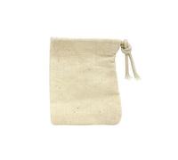 COOK CONCEPT - KA4553, Sachets de thé réutilisables x5 en coton pour boissons et apéritifs, pratiques et tendance, dimensions 9 x 6,5 x 0,3 cm, couleur beige