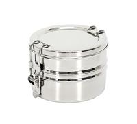 Cook Concept - KA4803 - Lunch Box Ronde 2 Niveaux 140cl Cuisine à Emporter Lunch Box et Accessoire