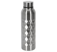 COOK CONCEPT - KA4804 Bouteille de Transport INOX Simple Paroi 80 onçue pour Cuisine à Emporter - Design Original et Pratique - Dimensions 28,7 cm - INOX Brossé