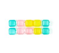 COOK CONCEPT - KA4956, Set de 10 Cubitos de Hielo Reutilizables, Conçu pour Refrescar Bebidas, Perfecto para Fiestas y Eventos, Multicolore, Taille: Standard