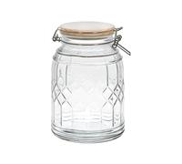 COOK CONCEPT - KA5509 - Bocal de Conservation Couvercle Bambou 1.8L, Rangement Cuisine