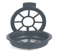 Lot de 2 Capsules à Café ""Réutilisables"" 6cm Gris