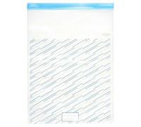 COOK CONCEPT - KB6187 Sacs de Congélation Réutilisables X3 - Conservation Optimale - Étanchéité Adéquat - Design Transparent - Pratiques pour Cuisine et Déplacements - 18 x 21 cm - Transparent