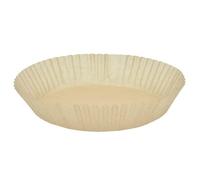 COOK CONCEPT, KC0010, Papier de Cuisson Rond pour friteuse à air, 25 Feuilles prêtes à l'emploi, Circulation d'air optimale, Cuisson Saine et croustillante, 20 cm, Marron