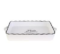 COOK CONCEPT - KC2484 - Plat Rectangulaire 40X26.3X6.2cm Cuisine Cuisson Four