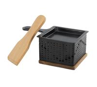 COOK CONCEPT, KC2487, Raclette Individuelle à la Bougie, appareil nomade pour moments conviviaux, compact et élégant, idéal pour 1 personne, dimensions 16,20 x 9,40 x 6,70 cm, couleur non spécifiée