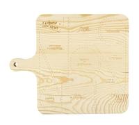 COOK CONCEPT - KD0005 Planche en Bois Design pour Présentation d'Apéritifs - Conçu pour Moments Conviviaux - Taille Standard 40 x 30 cm - Finition Marron